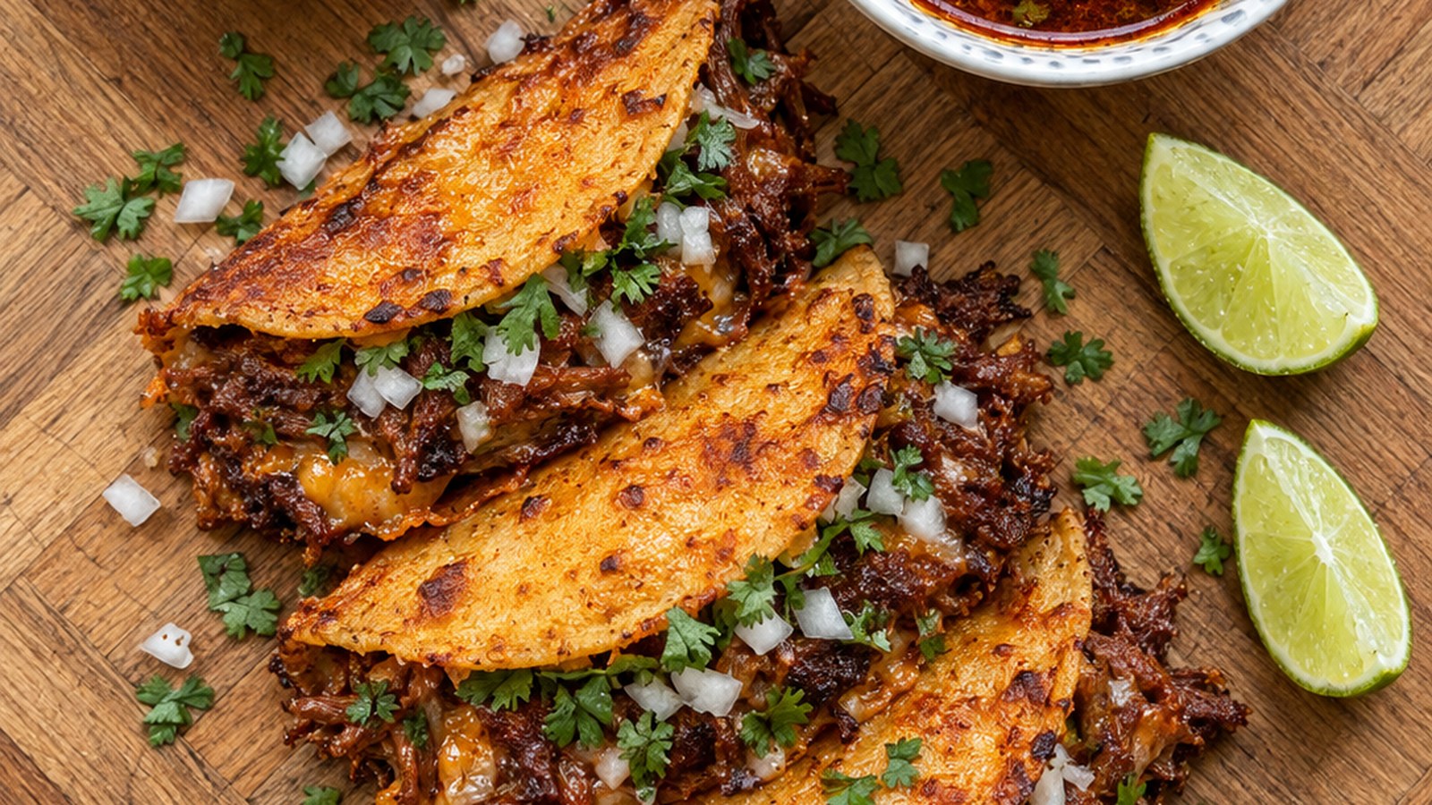 Birria Taco Bar with Consomé