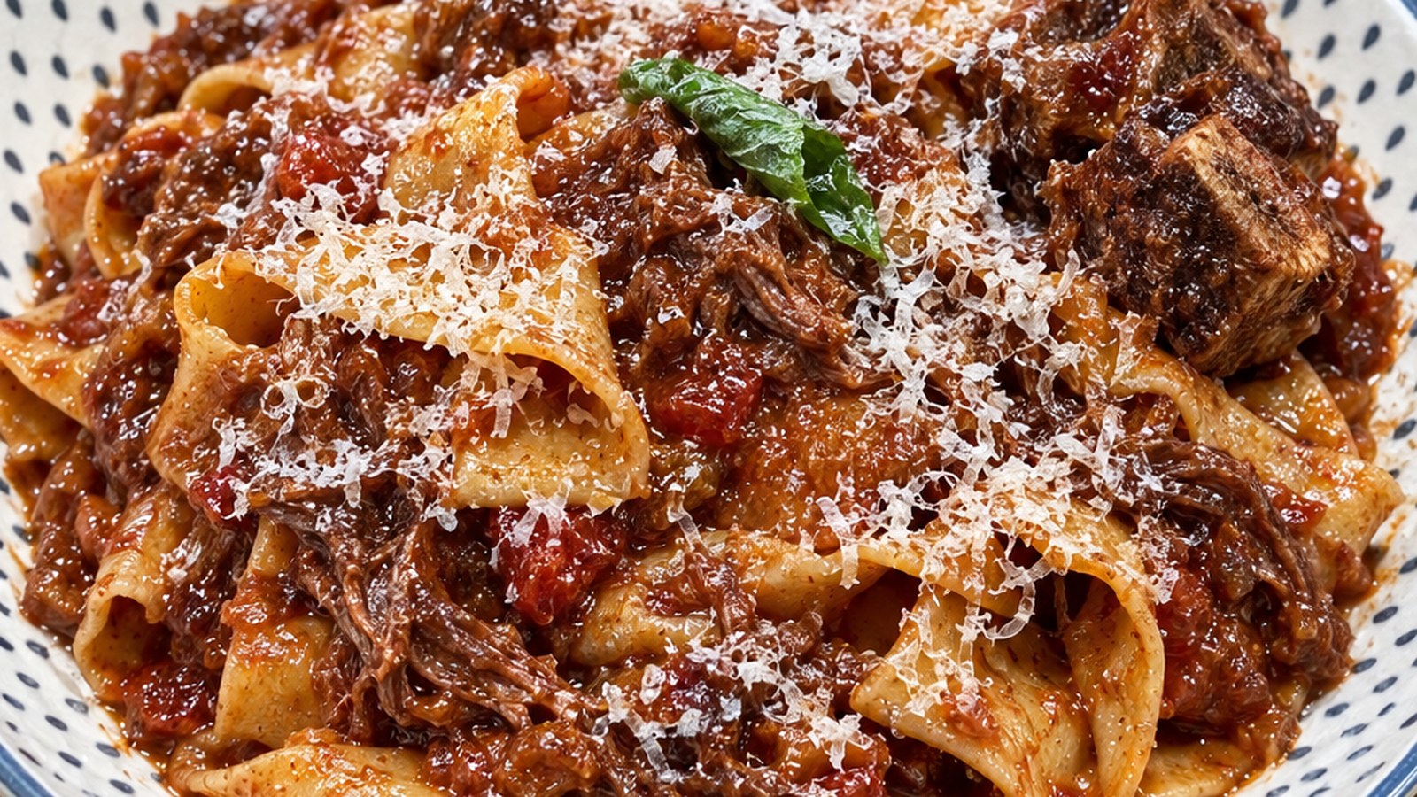 Braised Short Rib Ragù Pappardelle